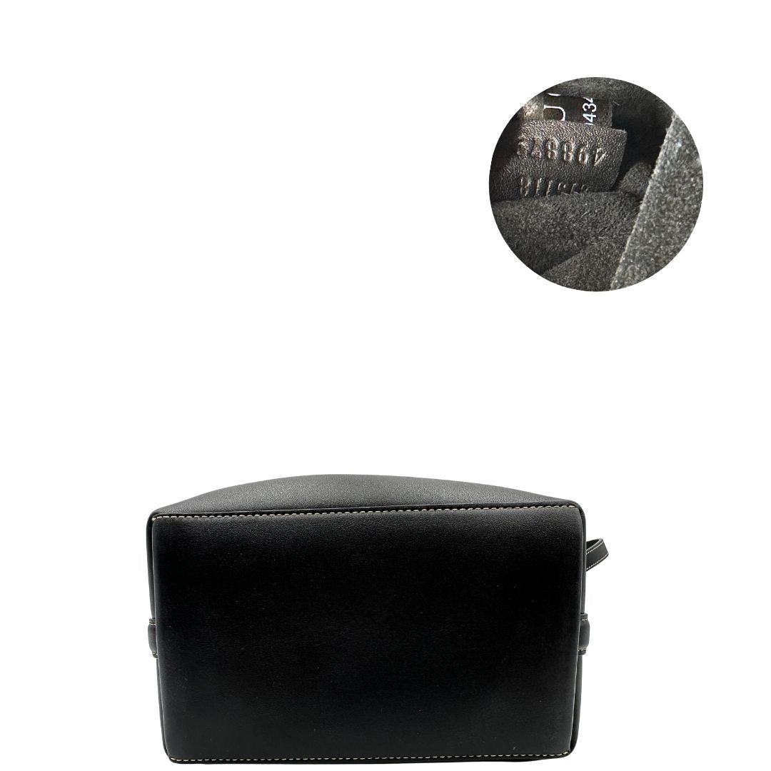 Secchiello Gucci Emblem nero