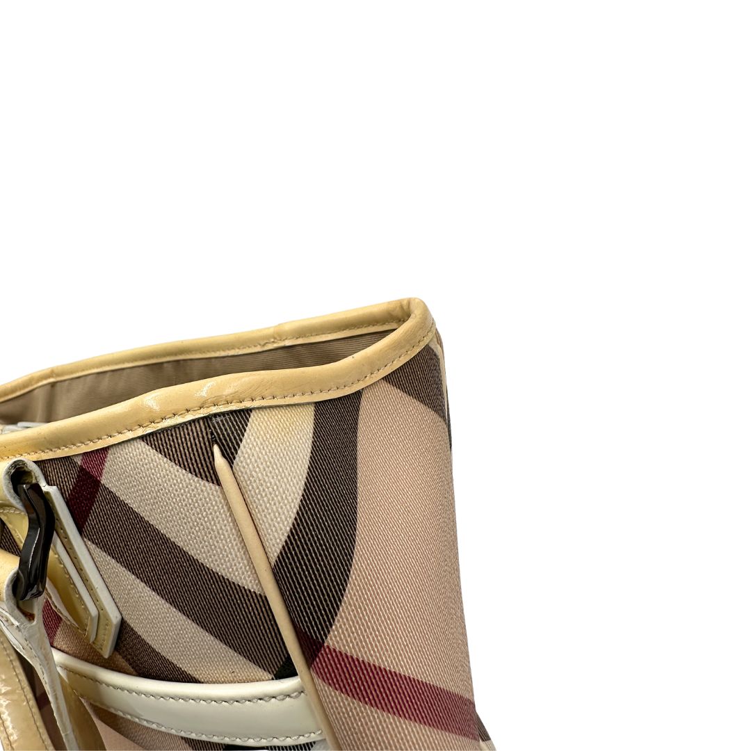 Tote Burberry tartan