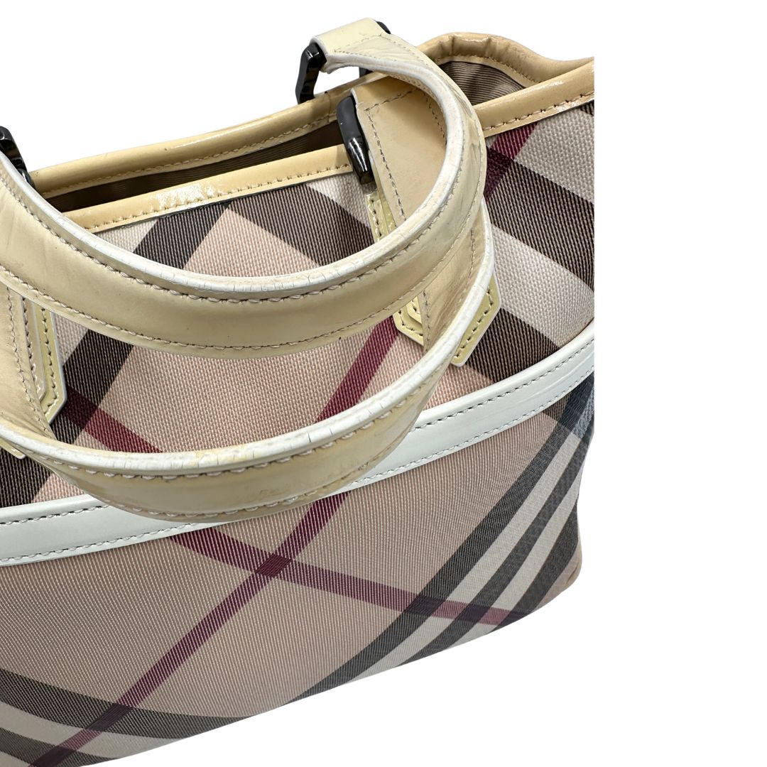 Tote Burberry tartan