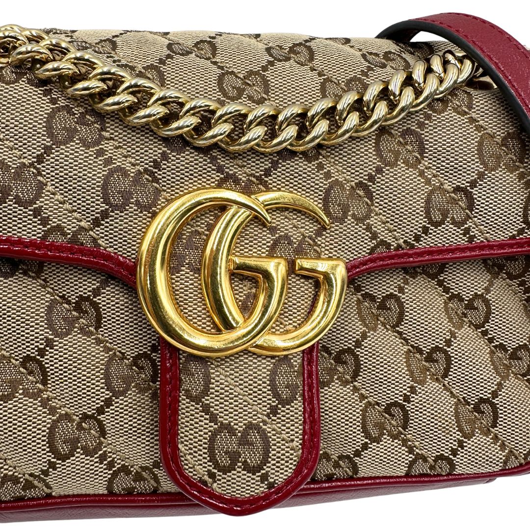 Borsa Gucci Marmont GG misura piccola