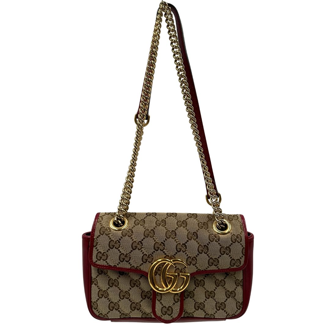Borsa Gucci Marmont GG misura piccola