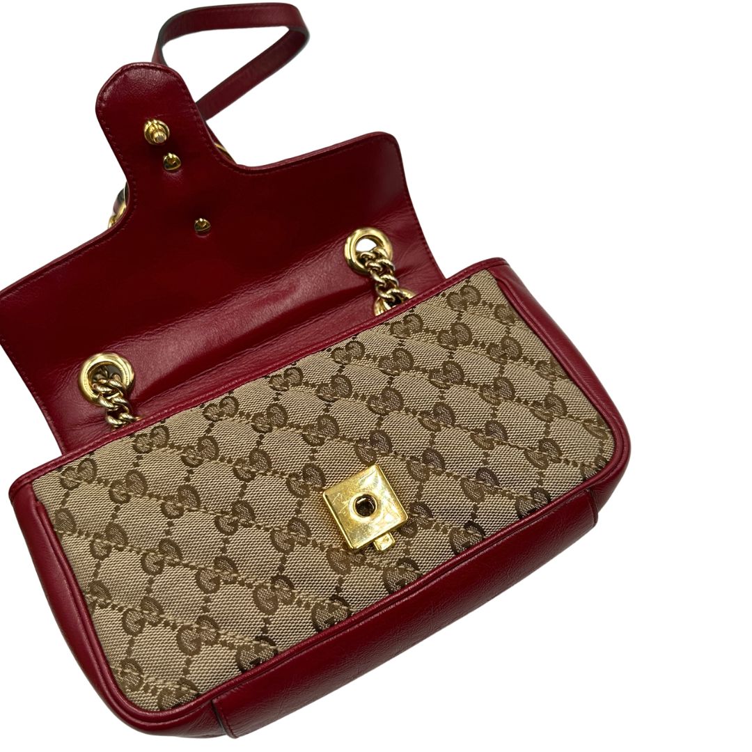 Borsa Gucci Marmont GG misura piccola