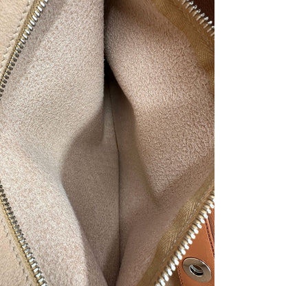 interno Borsa Tod's Wave in pelle marrone cognac 