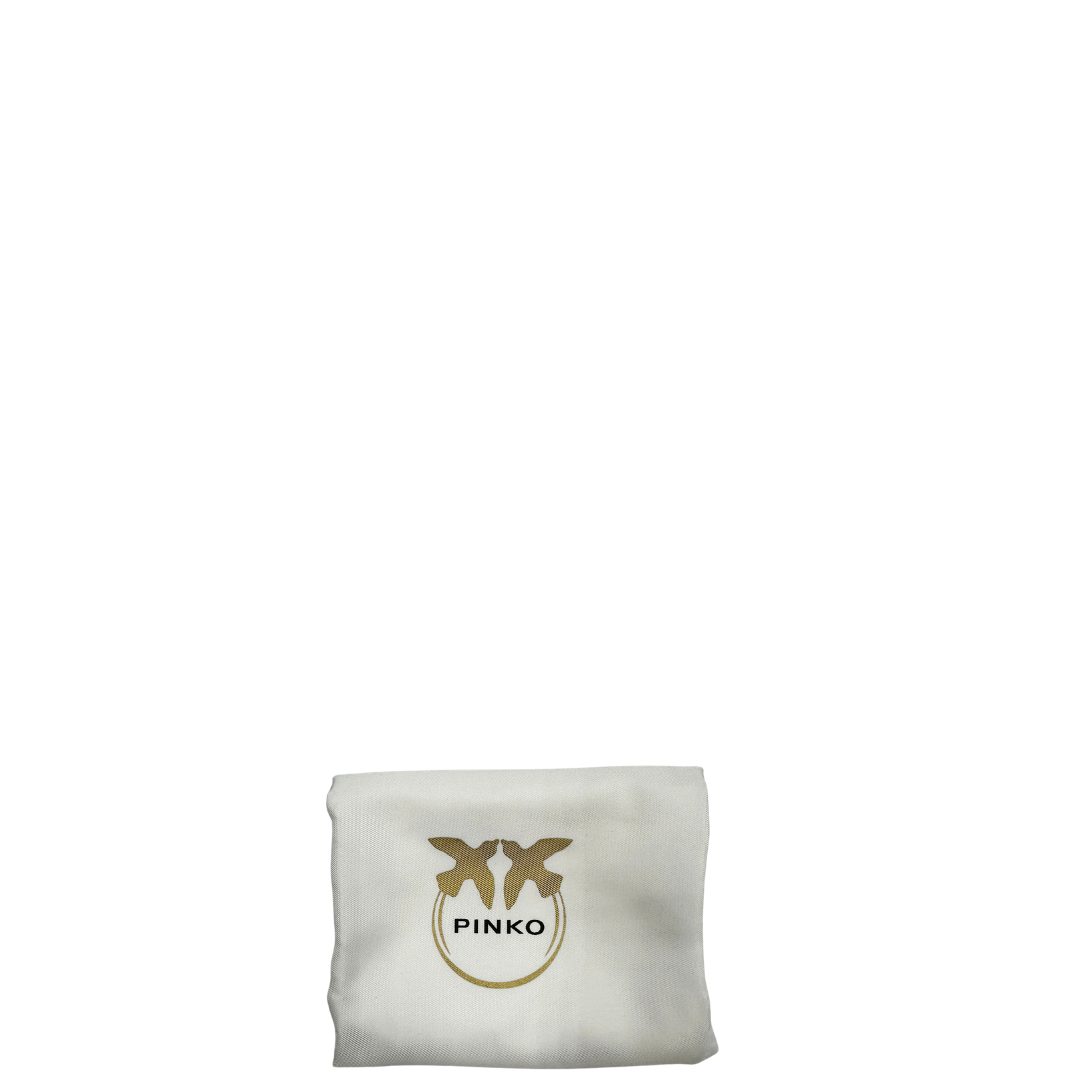 dustbag Borsa Pinko nella versione media in morbida nappa nera
