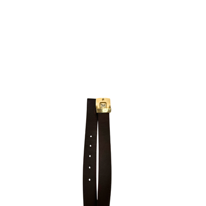 Cintura LV in canvas marrone monogram. Originale, usata, di lusso, in ottime condizioni.