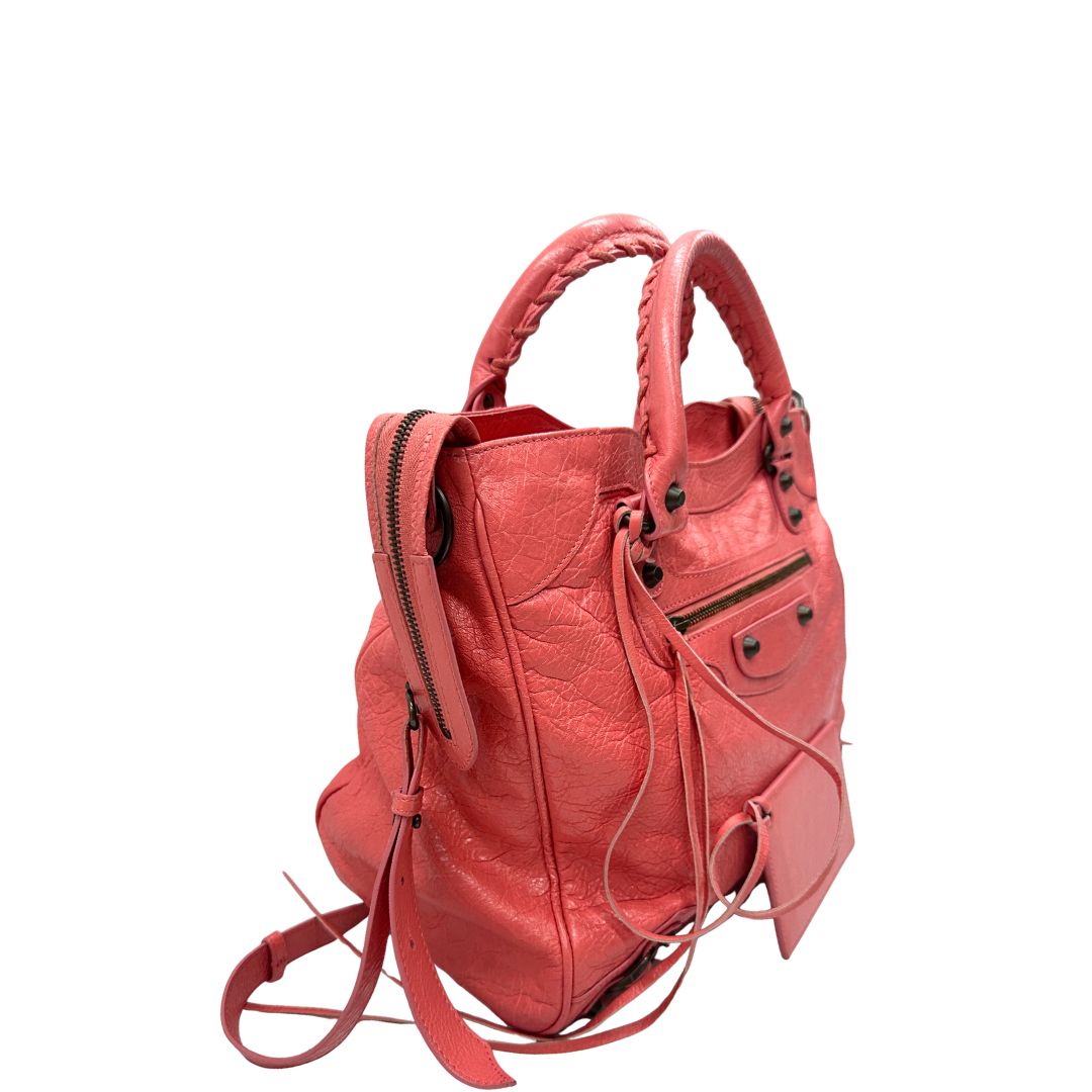 Borsa Balenciaga City rosa
