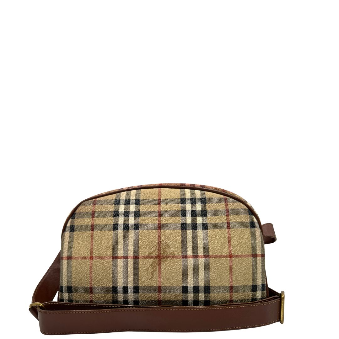 Tracolla Burberry tartan in canvas beige