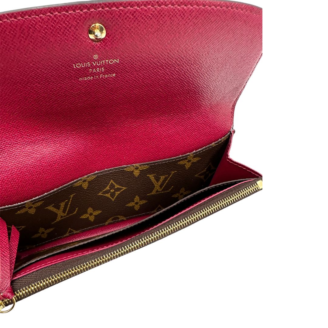 Portafoglio Emilie Louis Vuitton monogram