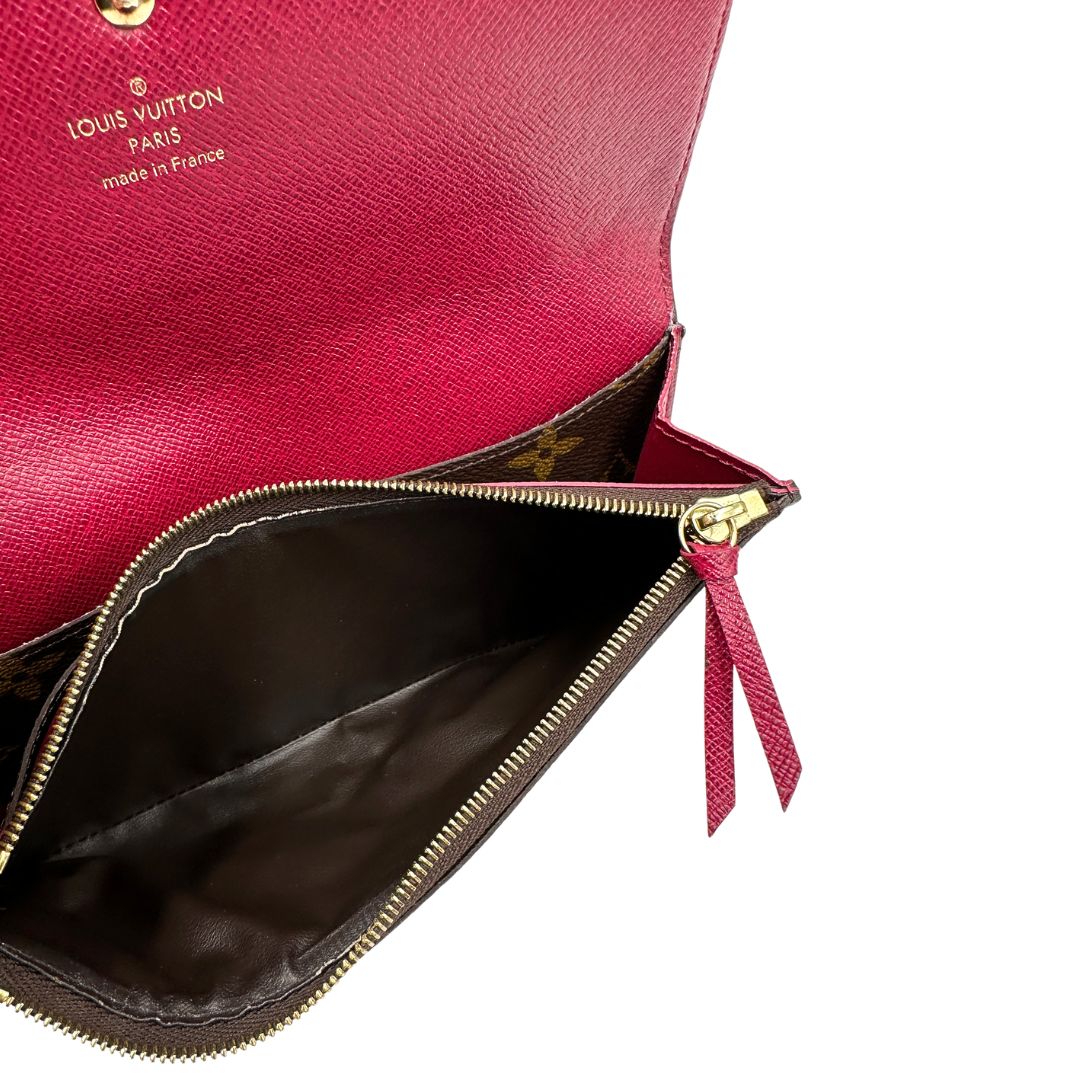 Portafoglio Emilie Louis Vuitton monogram