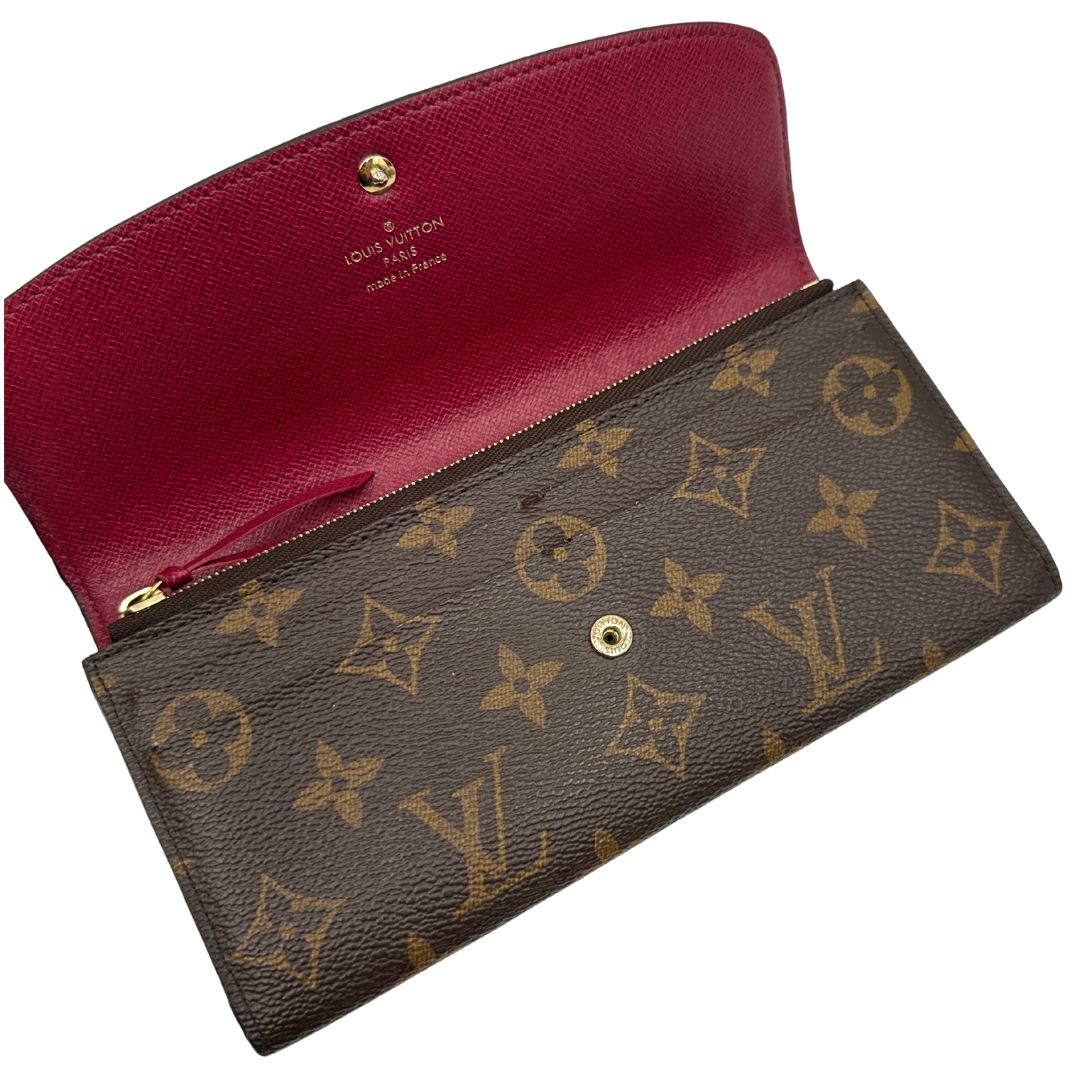 Portafoglio Emilie Louis Vuitton monogram