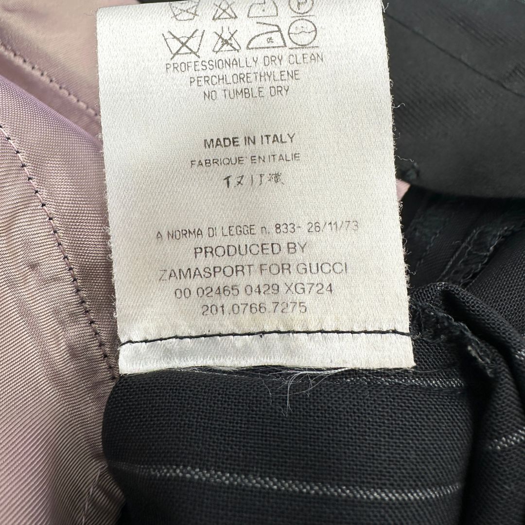 Tailleur Gucci gessato tg. 42