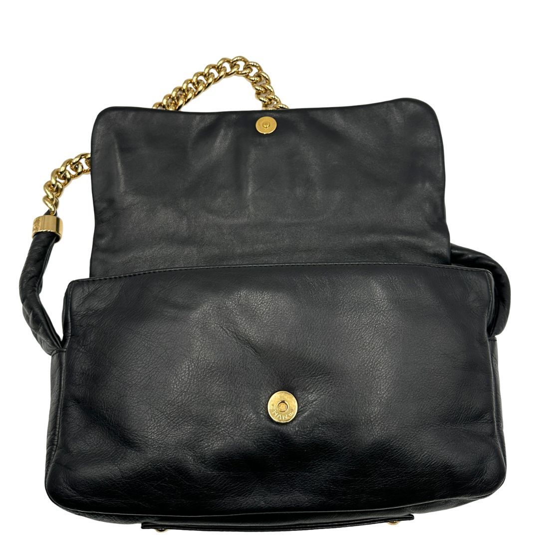 Borsa Chanel Rodeo Drive nera in pelle nero