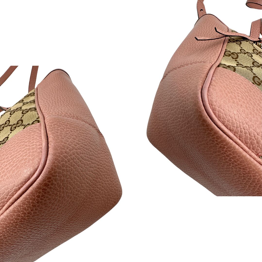 Tote Gucci Bree in pelle rosa