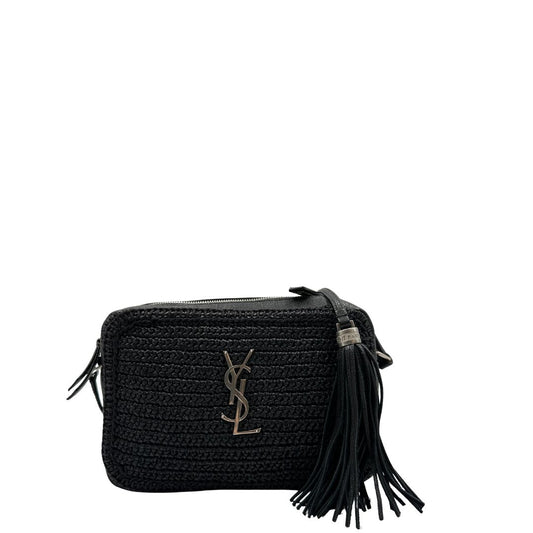 Camera bag Saint Laurent rafia