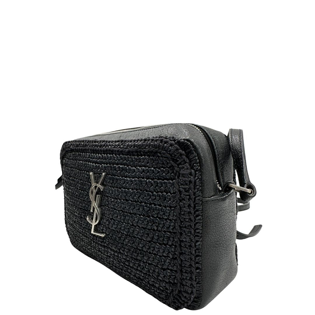 Camera bag Saint Laurent rafia