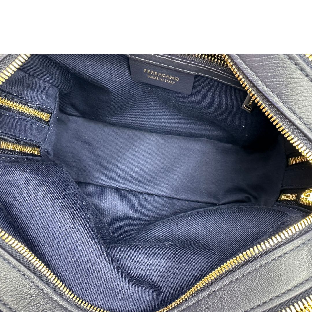 Tote Star Salvatore Ferragamo in pelle blu