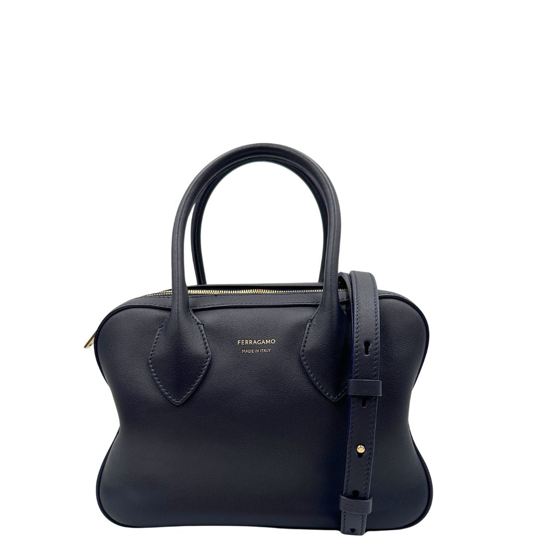 Tote Star Salvatore Ferragamo in pelle blu
