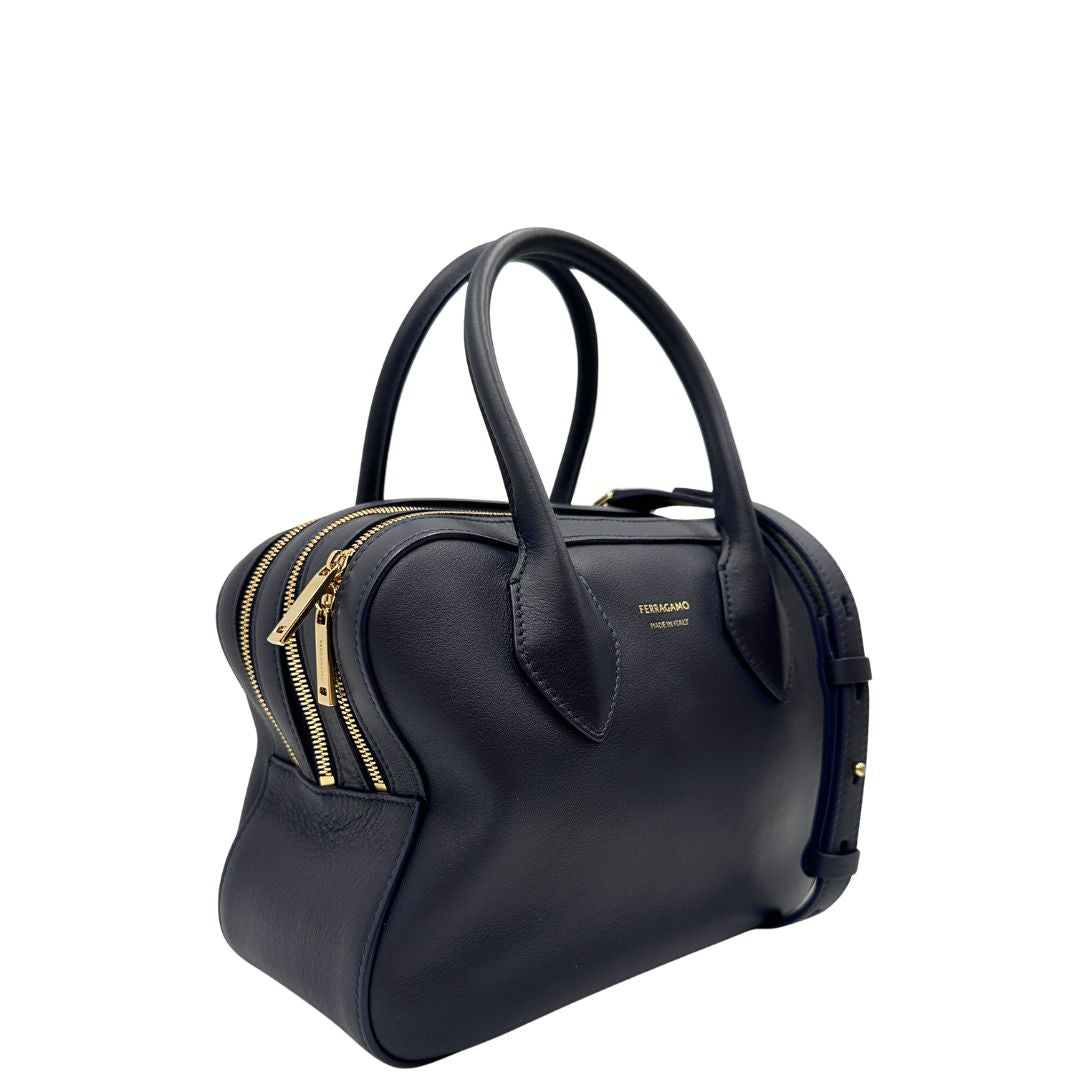 Tote Star Salvatore Ferragamo in pelle blu