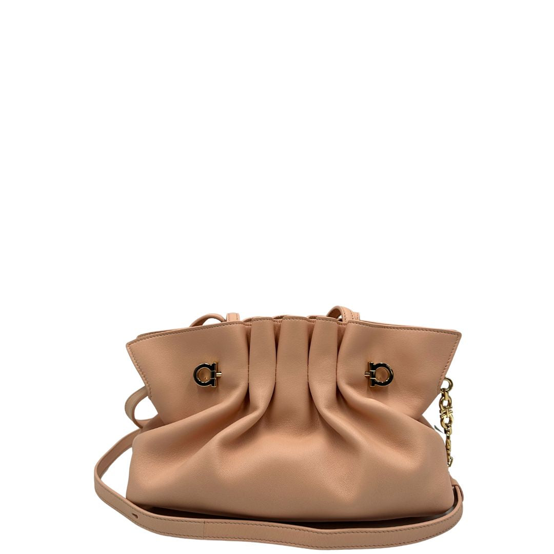 Satchel Soft bag Salvatore Ferragamo in pelle rosa