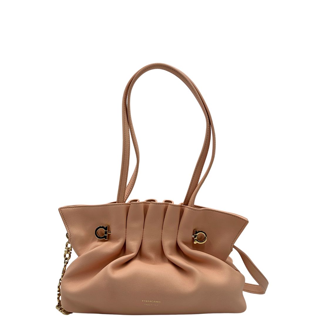 Satchel Soft bag Salvatore Ferragamo in pelle rosa