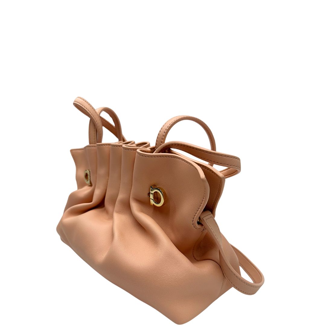 Satchel Soft bag Salvatore Ferragamo in pelle rosa