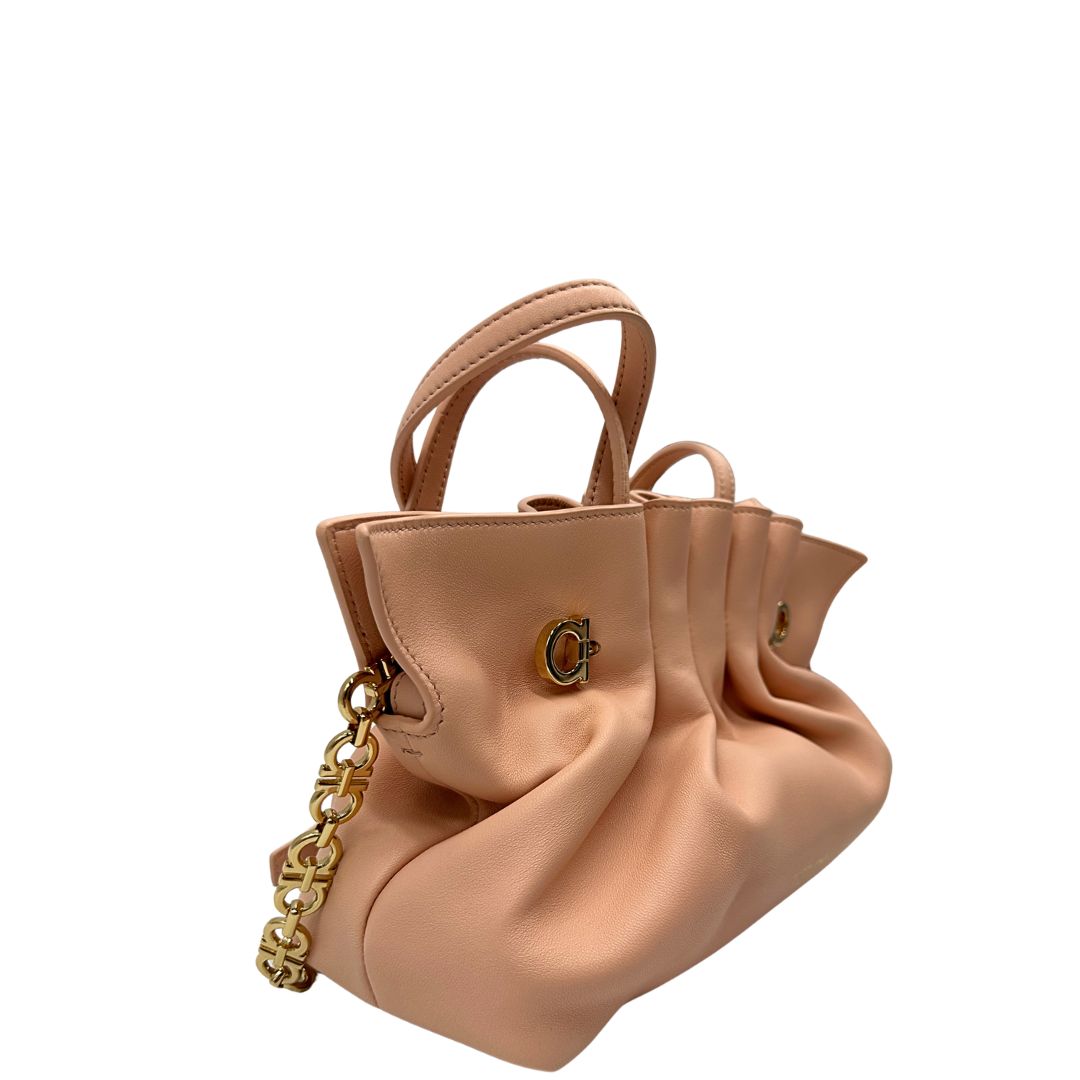 Satchel Soft bag Salvatore Ferragamo in pelle rosa