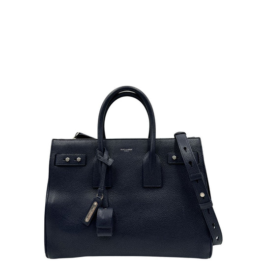 Borsa Saint Laurent Sac De Jour blu