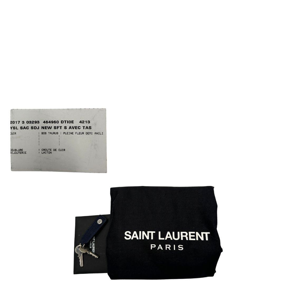 Borsa Saint Laurent Sac De Jour blu