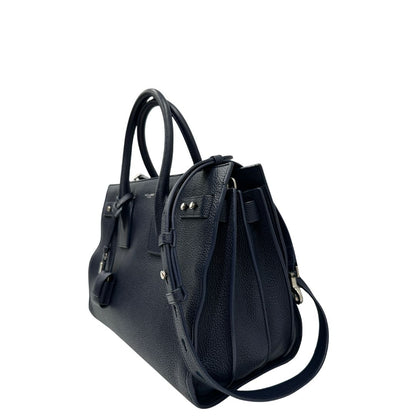 Borsa Saint Laurent Sac De Jour blu