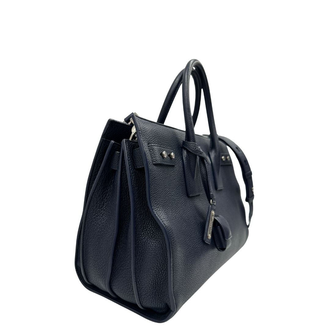 Borsa Saint Laurent Sac De Jour blu