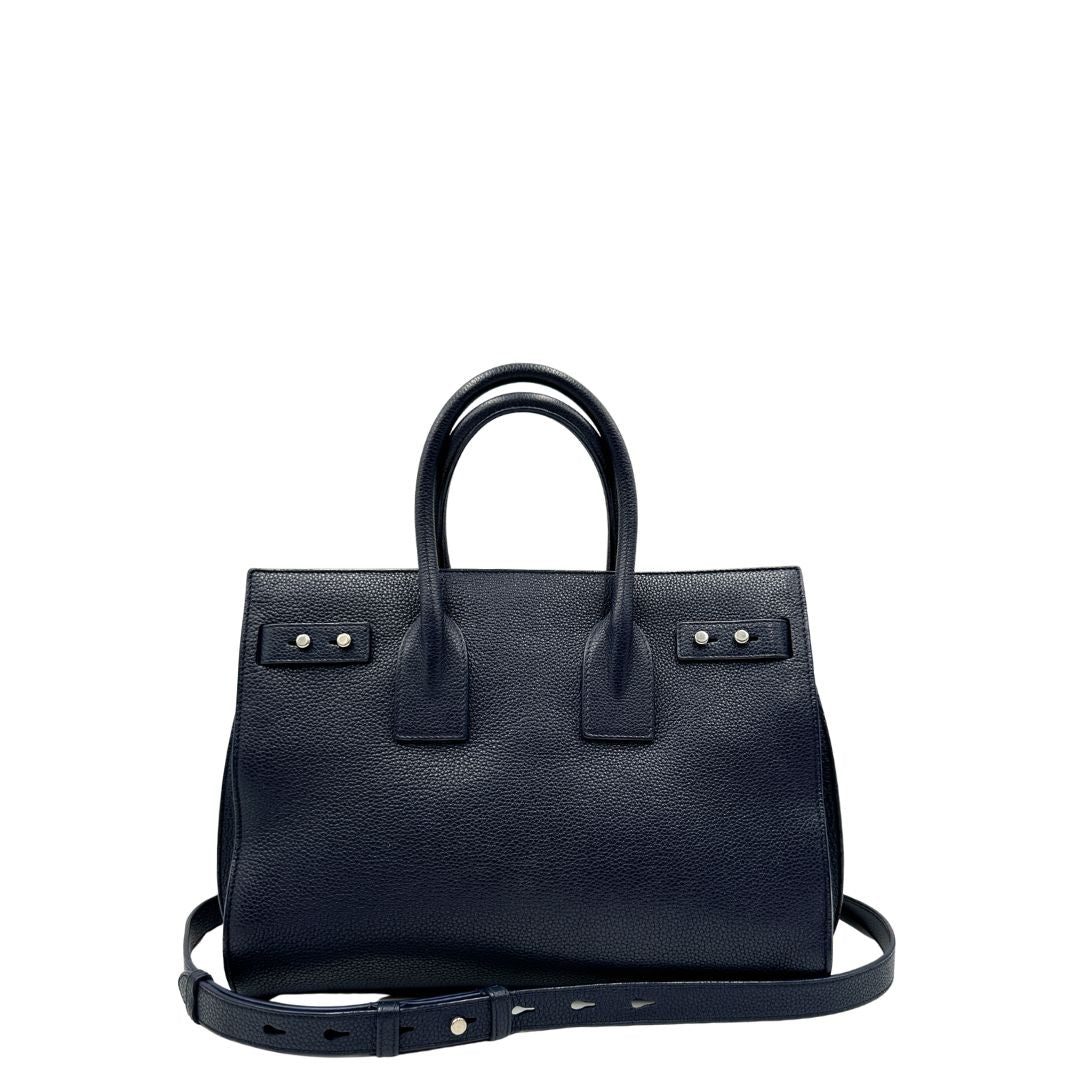 Borsa Saint Laurent Sac De Jour blu