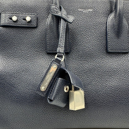 Borsa Saint Laurent Sac De Jour blu