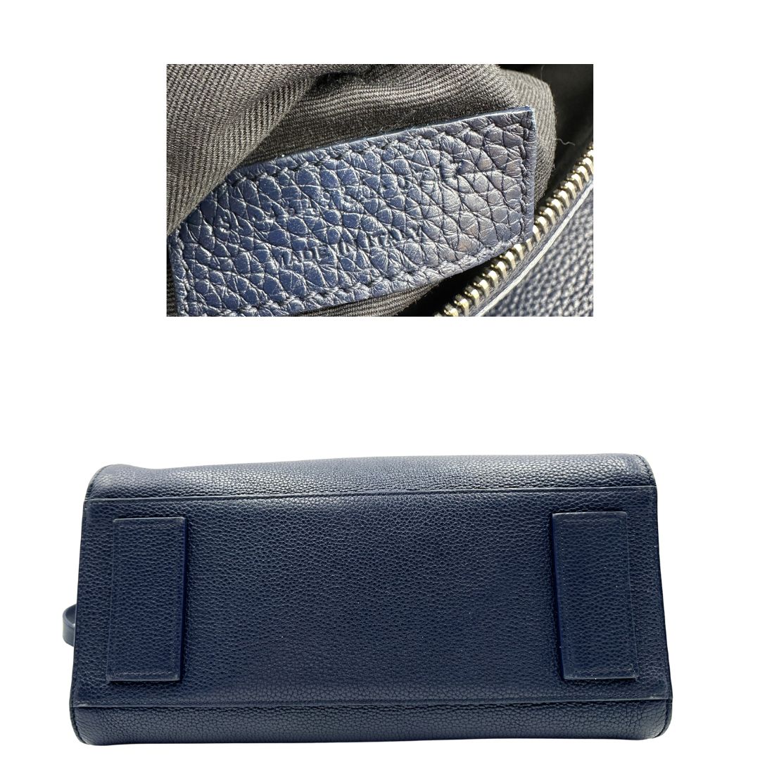 Borsa Saint Laurent Sac De Jour blu
