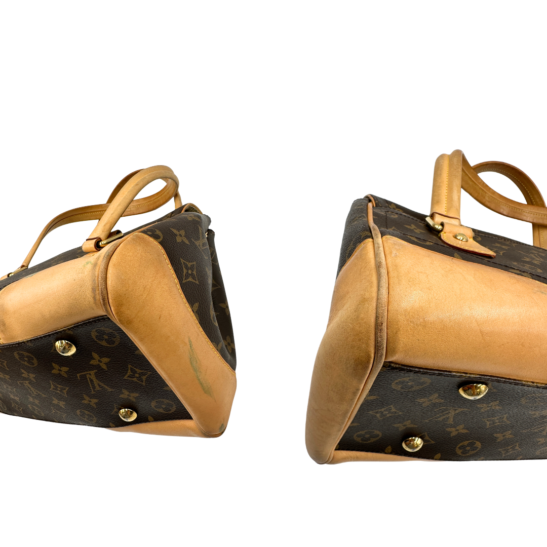 Borsa Beverly GM Louis Vuitton in canvas marrone