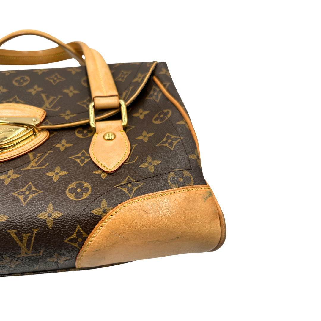 Borsa Beverly GM Louis Vuitton in canvas marrone