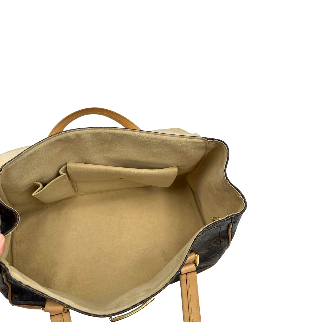 Borsa Beverly GM Louis Vuitton in canvas marrone