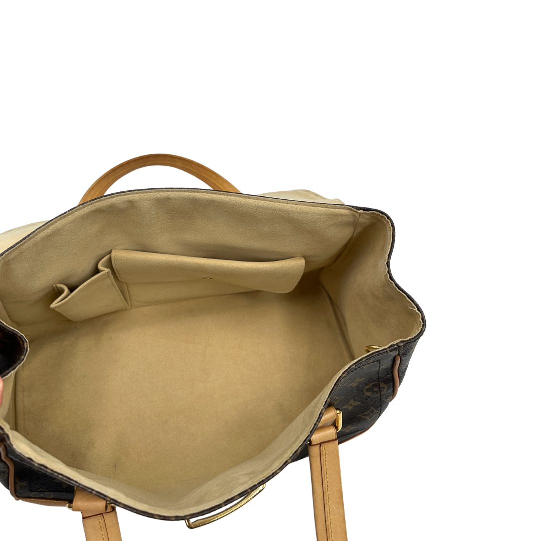 Borsa Beverly GM Louis Vuitton in canvas marrone