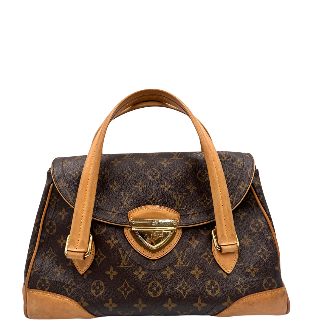 Borsa Beverly GM Louis Vuitton in canvas marrone