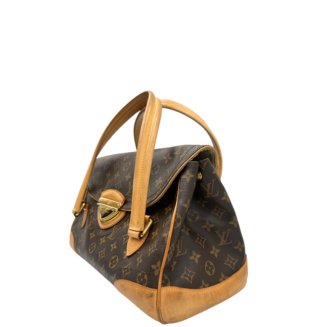 Borsa Beverly GM Louis Vuitton in canvas marrone