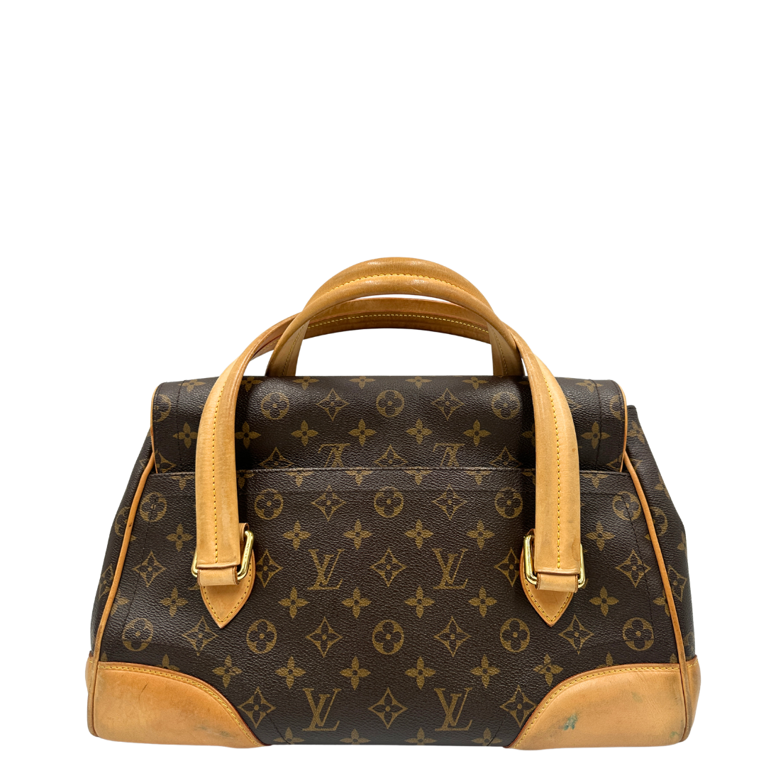 Borsa Beverly GM Louis Vuitton in canvas marrone