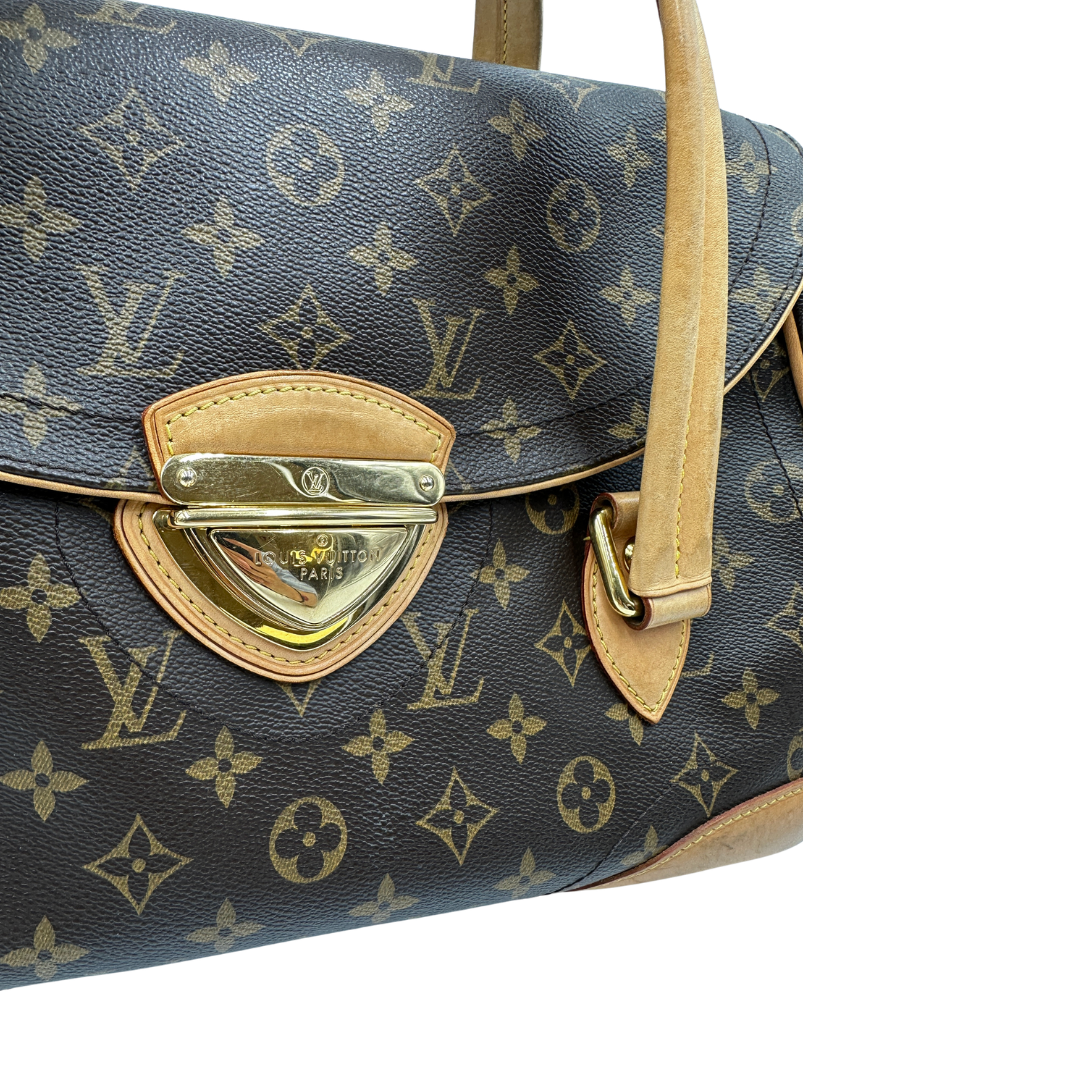 Borsa Beverly GM Louis Vuitton in canvas marrone