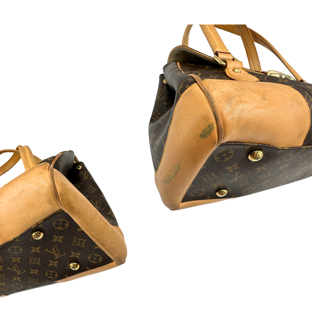 Borsa Beverly GM Louis Vuitton in canvas marrone