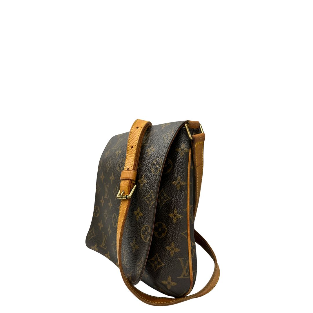 Musette Salsa Louis Vuitton monogram in canvas marrone