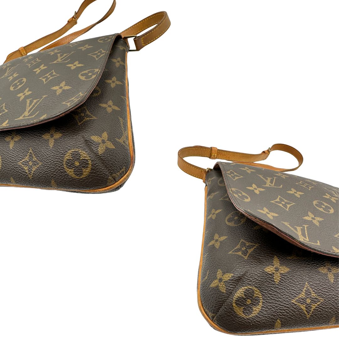 Musette Salsa Louis Vuitton monogram in canvas marrone