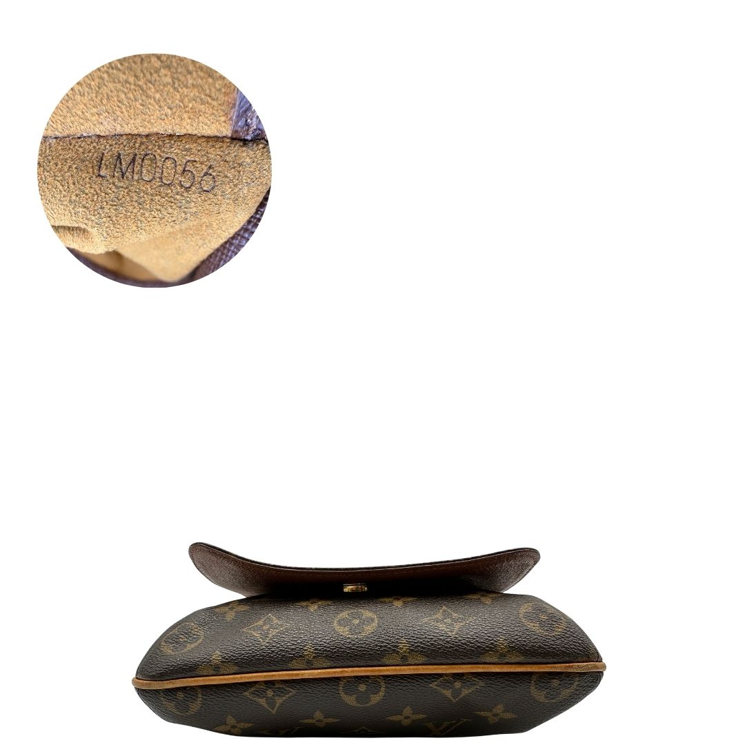 Musette Salsa Louis Vuitton monogram in canvas marrone