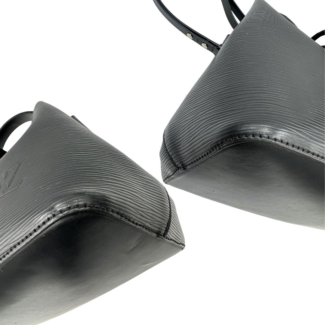 NéoNoé MM Epi Louis Vuitton in pelle epi nero