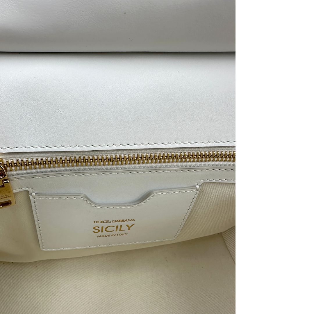 Borsa Dolce & Gabbana Miss Sicily crochet misura grande