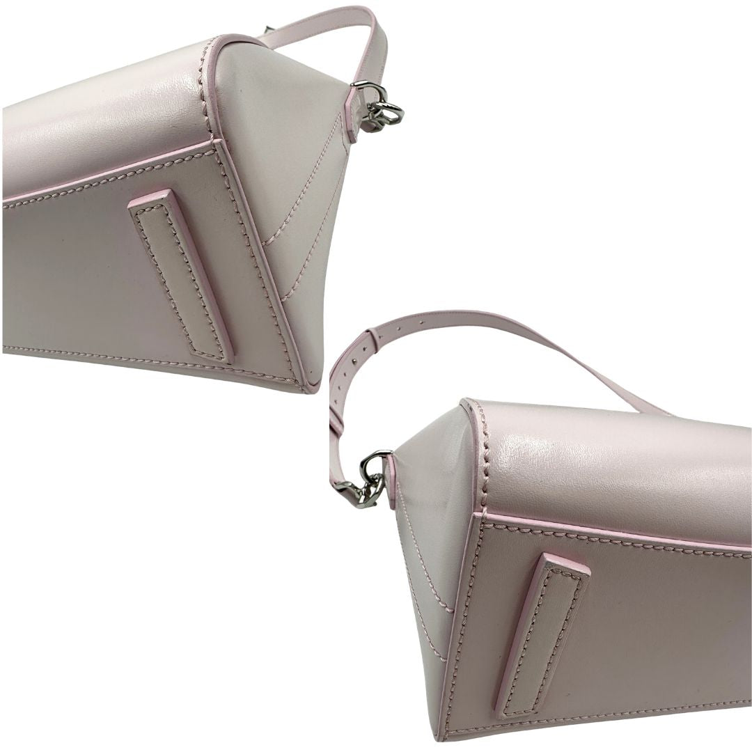 Borsa Givenchy Antigona mini in pelle rosa