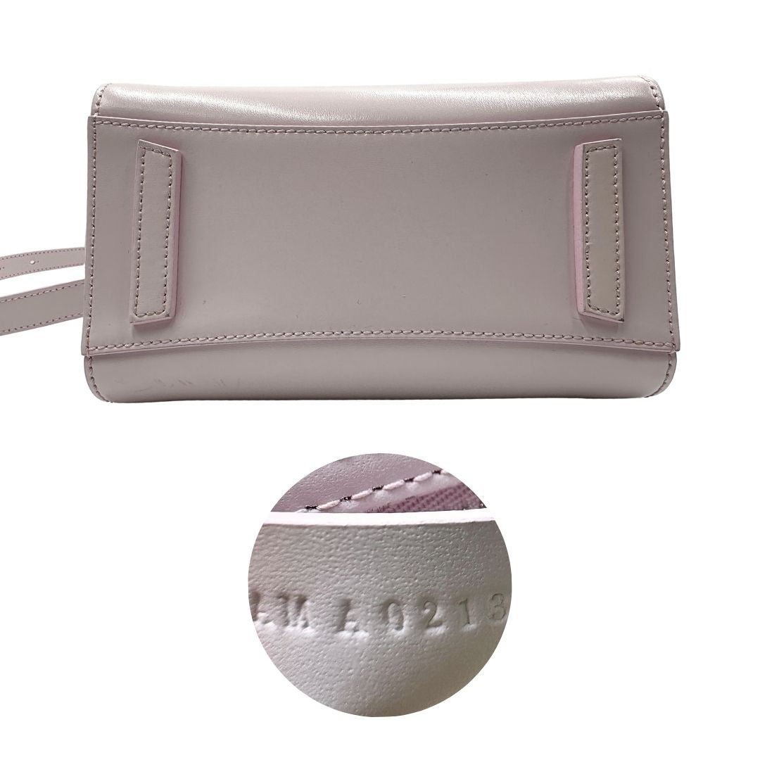 Borsa Givenchy Antigona mini in pelle rosa