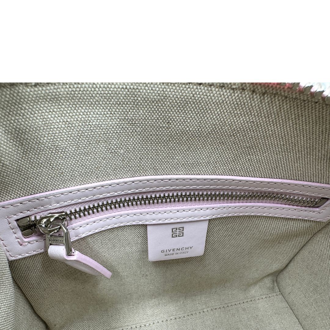 Borsa Givenchy Antigona mini in pelle rosa